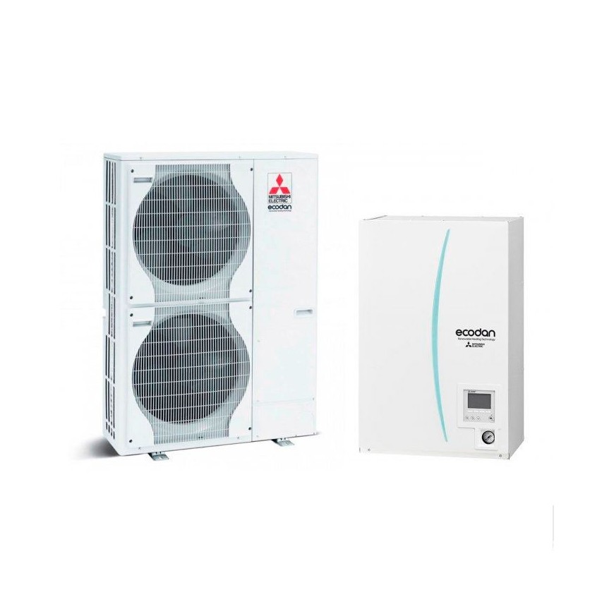 Bomba de calor Mitsubishi Ecodan Hydrobox Gen-D ERSE-YM9ED + exterior PUHZ-SW160YKA