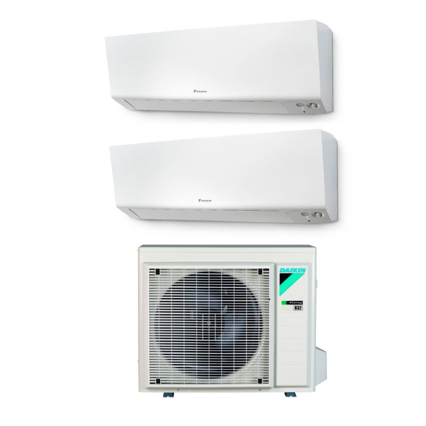 Daikin 2x1 externa 2MXM50M+INTERNAS TTXM25/35M