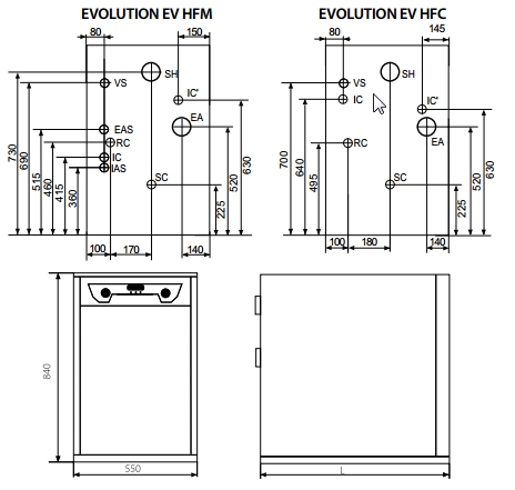 Caldera de gasoleo Domusa Evolution EV 40 HFM_product