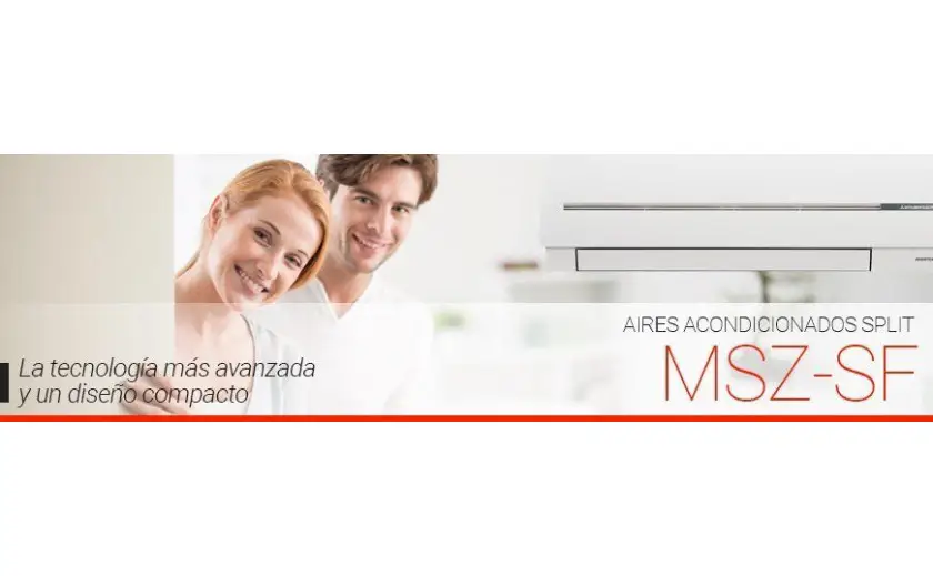 Catálogo aires acondicionados Mitsubishi MSZ SF