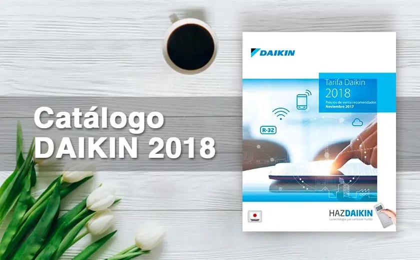 Catálogo aire acondicionado Daikin 2018
