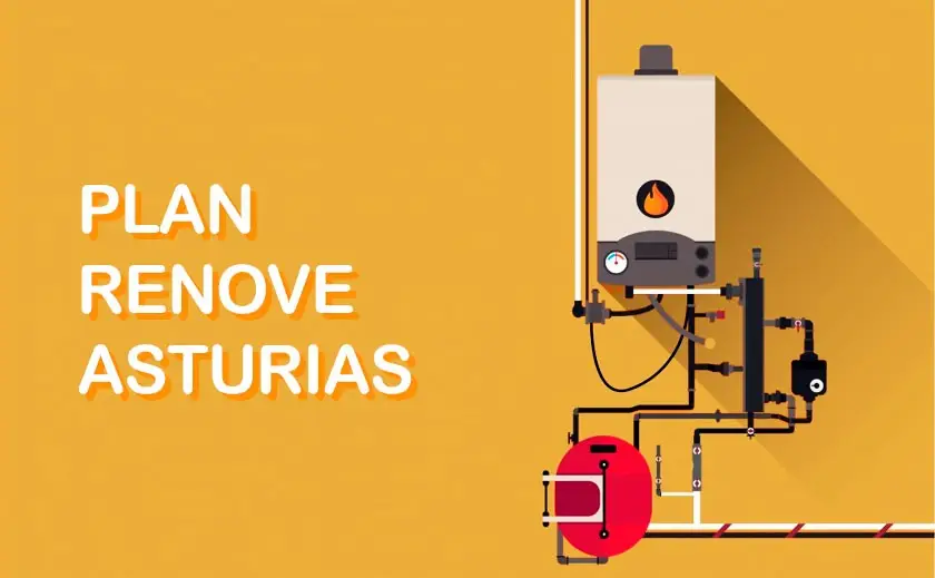 Plan renove en Asturias para la sustitución de calderas y calentadores con más de 12 años