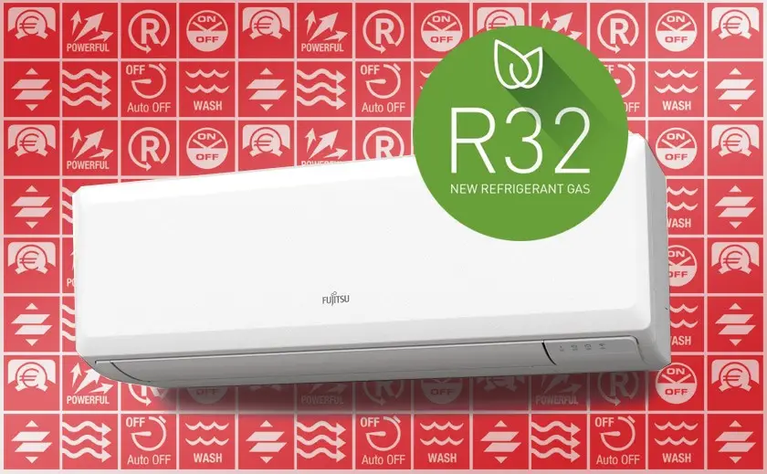 Fujitsu apuesta por el gas refrigerante R32 en sus nuevos equipos de aire acondicionado